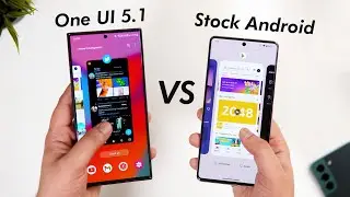 One UI 5.1 vs Stock Android 13 Animations - Which is Smoothest Android UI?