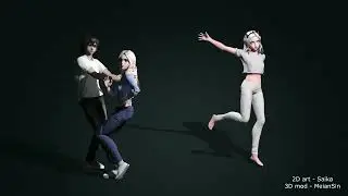 Shadow slave Guiltythree Nephis, Sunny and Cassie -dance  G-Friend (여자친구) - Me Gustas Tu (오늘부터 우리는)