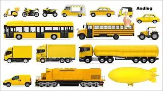 Yellow Vehicles - Picture Play (REUPLOAD)