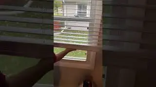 How to adjust (open/close) cordless blinds