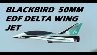 BLACKBIRD 550mm DELTA WING 50mm EDF JET from Banggood