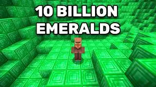 The Richest Villager in Minecraft