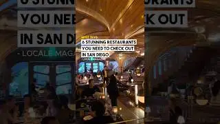 San Diego&rsquo;s most stunning restaurants! 🍽️✨ocean views to rooftop gardens, which one&rsquo;s your fave?