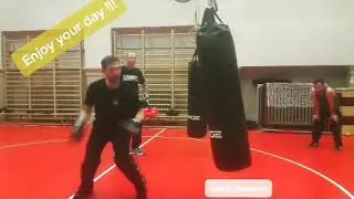 Panantukan with spinning back kick #panantukan #sami_geneva #samics #selfdefense #kali #martialarts