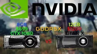 GPU Battle EP. 1 | GTX 1080 FE vs TITAN X Pascal | Benchmarks and Gameplay