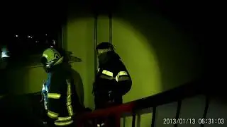 Видео Пожара в квартире 4 й этаж/Video Fire in the apartment 4th floor