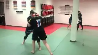 Leaside kickboxing Muay Thai class Toronto