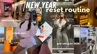 НОВОГОДНЯЯ ПЕРЕЗАГРУЗКА *видеоблог*✨ | Постановка целей на 2026 год, уборка и организация, нового...