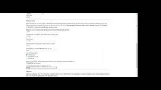 International Student Financial Form