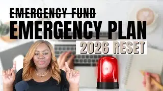 Emergency Plan vs Emergency Fund | How I&rsquo;m Building Financial Security Without Burnout (2026 Reset)