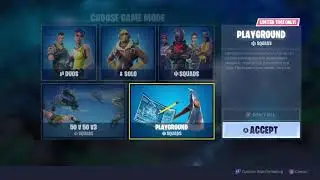 HOW TO PLAY PLAYGROUNDS MODE EARLY ON FORTNITE: BATTLE ROYALE!