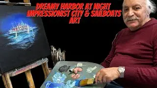Impressionist Style Painting / Calm and Inspiring Art #impressionism #artvideo #fineart #artlovers