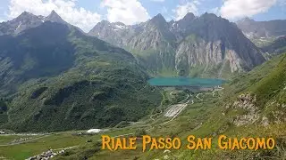 Riale Passo San Giacomo, laghi Toggia e Kastel MTB