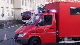 Rauchentwicklung im Kreiskrankenhaus Greiz 12.04.2013!!!