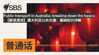 Public transport in Australia: breaking down the basics - 【解读澳洲】澳大利亚公共交通：基础知识详解 | SBS Mandarin -...