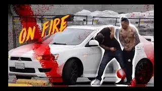 LIGHTING CARS ON FIRE IN THE HOOD PRANK