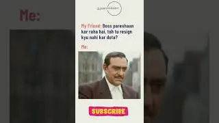 Hilarious Resignation scenario | Funny Short Video