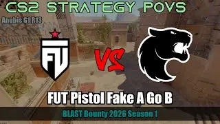 FUT Pistol Fake A Go B - Anubis G1R13 | FUT | BLAST Bounty 2026 Season 1 #cs2 #counterstrike2