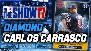 DIAMOND CARLOS CARRASCO! SEPTEMBER PLAYER OF THE MONTH CARDS! | MLB The Show 17 Diamond Dynasty