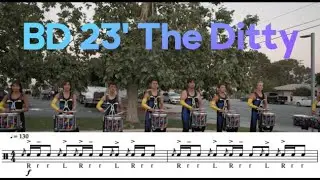 Blue Devils 23 Ditty Transcription