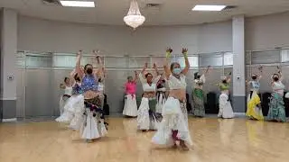 ATS®/FCBD® Flash Mob World Wide 2022: Fire Phoenix Belly Dance- Nashville, TN, USA