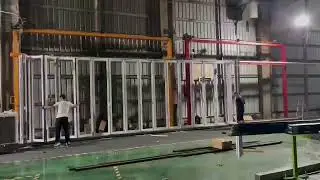 High insulation strong frames folding doors