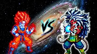 Goku Terror Final OP VS Goku MUI 5 V2 OP in Mugen