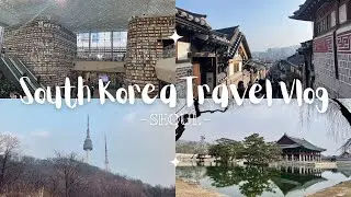 [VLOG] South Korea Travel Vlog - PART 2 | Gyeongbokgung, Myeongdong, Namsan Tower, Gwangjang Market!