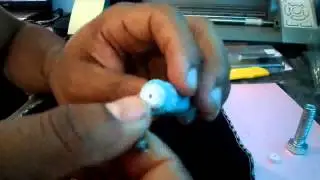 desmontando a lamina da silhouette
