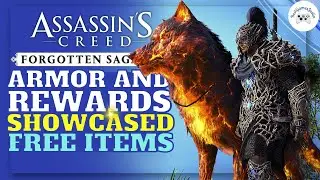 Assassin's Creed Valhalla FORGOTTEN SAGA REWARDS. Death Jarl armor, new raven and mount