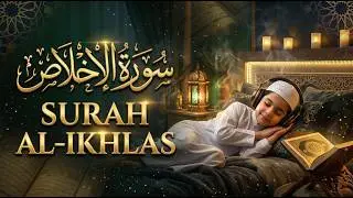Surah Al-Ikhlāṣ (Pure Faith) &ndash; Deep & Soothing Quran Recitation for Peace & Blessings ✨