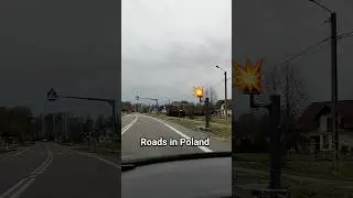 🇵🇱 Jazda po DK9, fotoradar Widełka | Polish roads - speed camera  #shorts