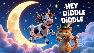Hey Diddle Diddle Nursery Rhyme (Extended) | With Fun New Lyrics | Purr-suit of Fun