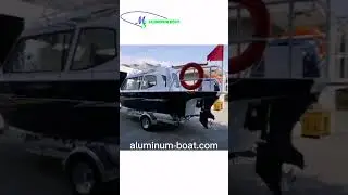 MS Shipbuilding, this cabin boat is made 5083 aluminum alloy can be navigated in Costal and river.