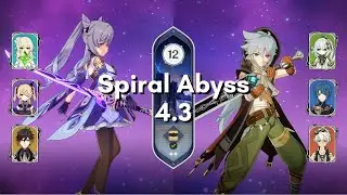 [GI] Keqing Aggravate & Razor RainbowBloom | Genshin Impact Spiral Abyss 4.3