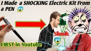 I Made a SHOCKING Electric Kit From a Pen😱