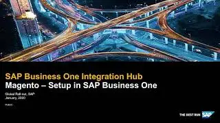 Magento Setup in SAP Business One - Configure General Settings