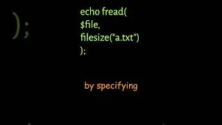 How to read a file in PHP