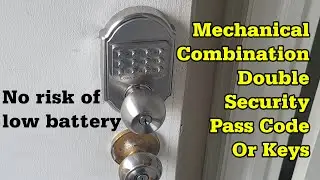 Mechanical Entry Door Lock | JoeteckTips