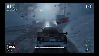 Blizzard Race in a 93 McLaren F1