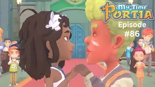 Remington and I get married | Let's Play My Time At Portia (086)