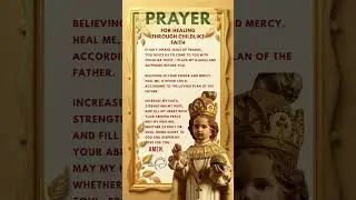 Prayer For Healing Through Childlike Faith