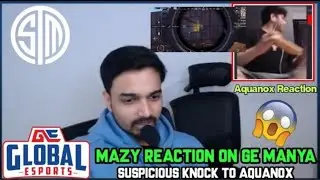 MAZY REACTION ON GE MANYA | Manya Suspicious 😱 Knock To Aquanonox