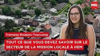 Future ligne de tramway Roubaix-Tourcoing : secteur de la Mission Locale à Hem