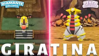 Cómo CAPTURAR a GIRATINA en POKÉMON DIAMANTE BRILLANTE PERLA RELUCIENTE - Pokédex Nacional pachi66