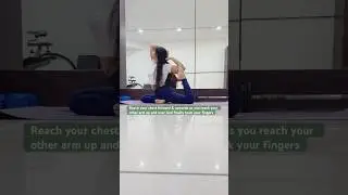 Eka pad rajkapotasna or Mermaid pose🤍 #mermaidpose #yoga #youtubeshorts #youtube #motivation