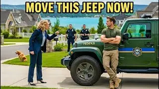 HOA Karen Cut My Lock to Snatch My Jeep &mdash; Didn't Know It Belonged to a Police Force!