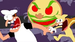 Анимация Pizza tower за 3 минуты #animation #pizzatower #memes
