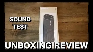 Sonos Roam | Wireless Speaker | Unboxing Review (Airplay 2 Sound Test)