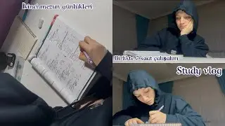 Birlikte hem ders çalışalım hem sohbet edelim #yks26 #studyvlog #keşfet 